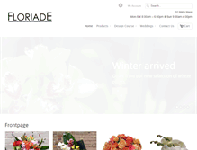 Tablet Screenshot of floriade.com.au